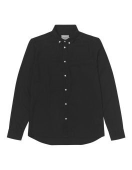 Laurent Tencel Dobby Shirt Black